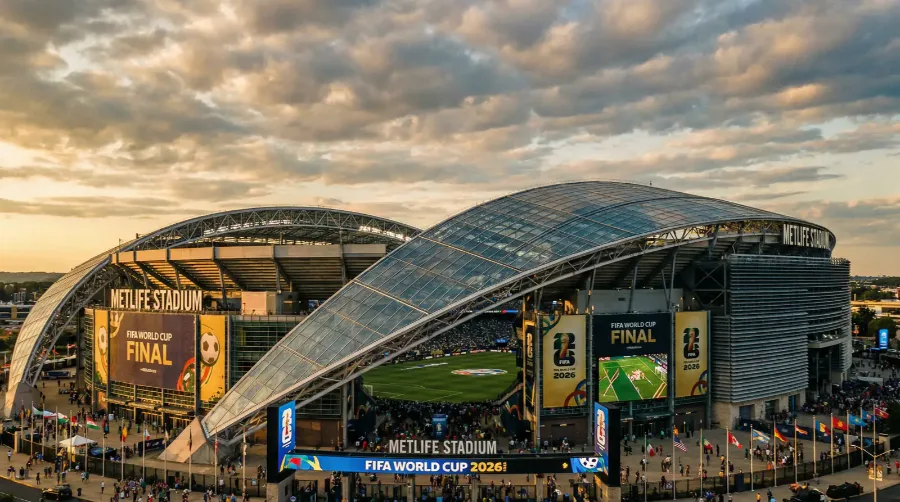 MetLife Stadium in New Jersey, Austragungsort des WM-Finales 2026