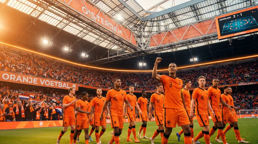 Niederländische Nationalmannschaft bei der WM 2026