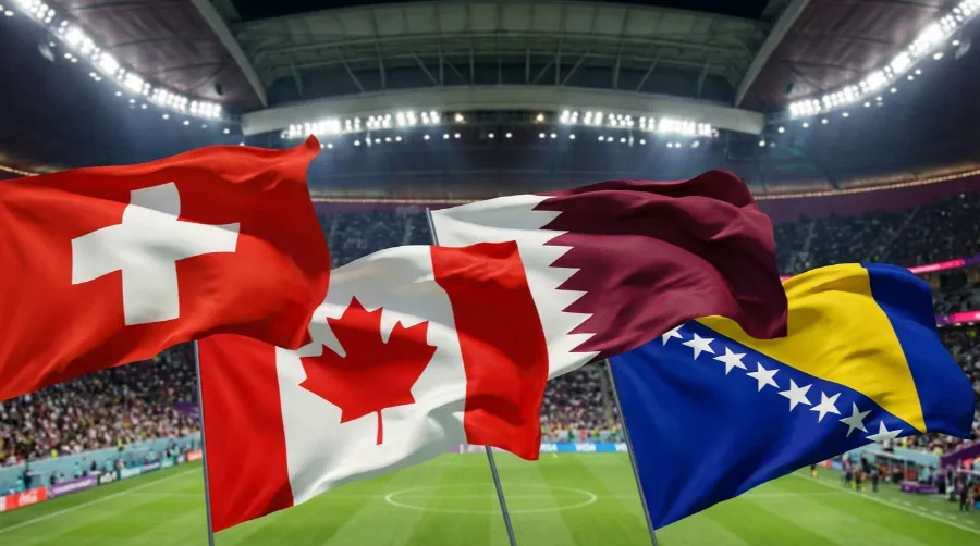 WM 2026 Gruppe B Analyse mit Schweiz, Kanada, Katar und Bosnien-Herzegowina
