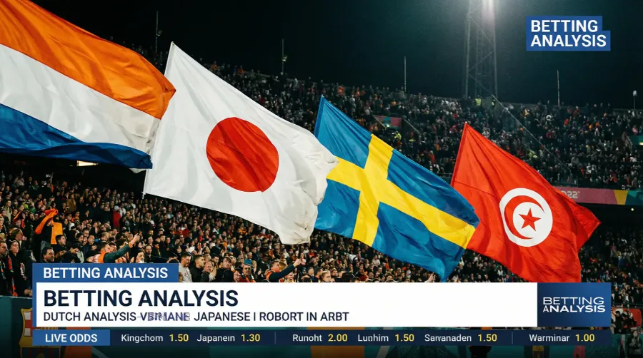 WM 2026 Gruppe F mit Niederlande, Japan, Schweden und Tunesien