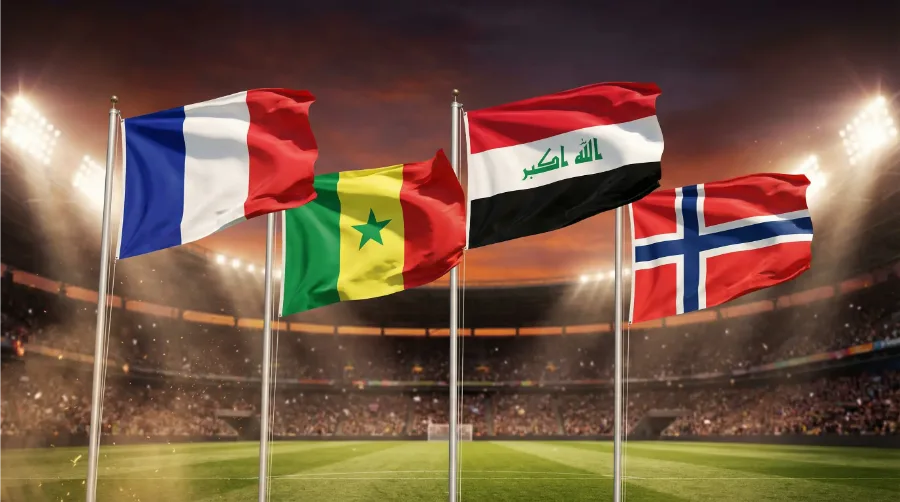 WM 2026 Gruppe I mit Frankreich, Senegal, Irak und Norwegen