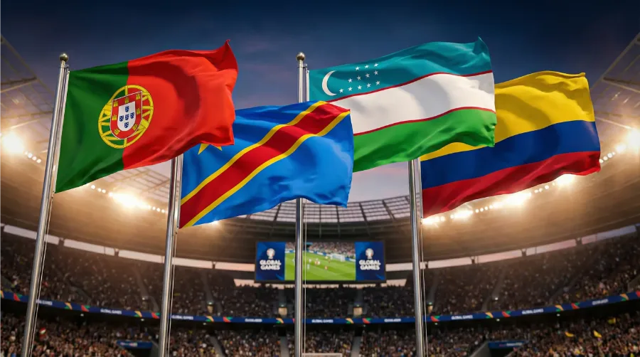 WM 2026 Gruppe K mit Portugal, DR Kongo, Usbekistan und Kolumbien
