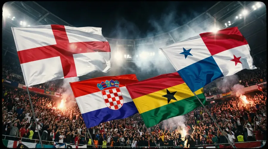 WM 2026 Gruppe L mit England, Kroatien, Ghana und Panama